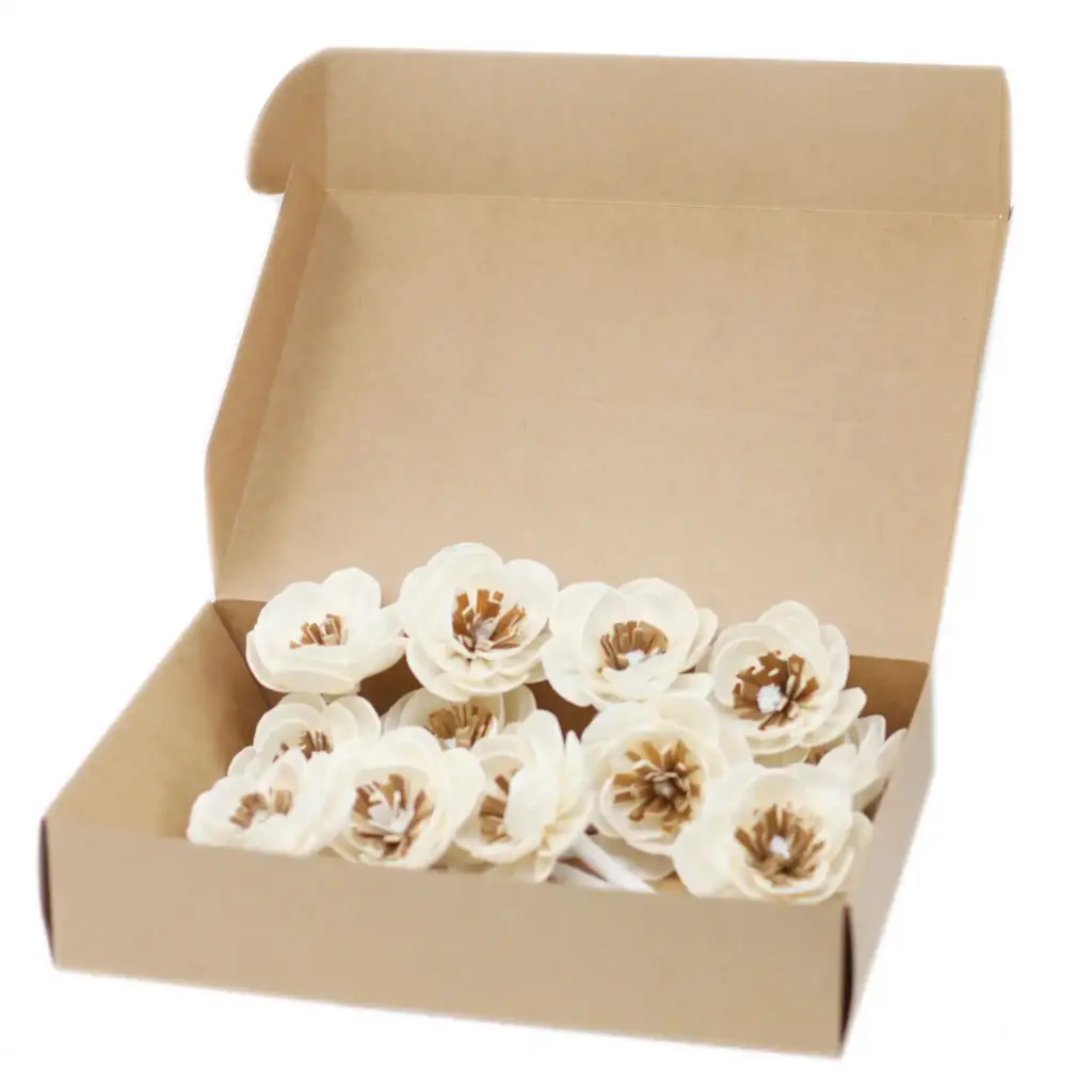 Natural Diffuser Flowers – Small Poppy on String | www.artisangoods.co.uk