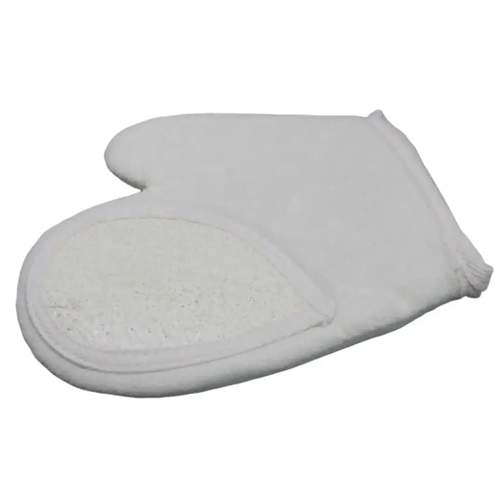 Natural Loofah Body Scrubs – Glove | www.artisangoods.co.uk 2