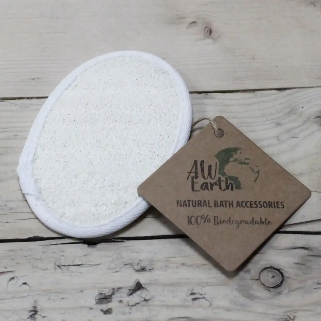 Natural Loofah Body Scrubs – Oval | www.artisangoods.co.uk