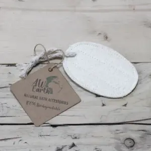 Natural Loofah Body Scrubs – Oval Rub | www.artisangoods.co.uk 2