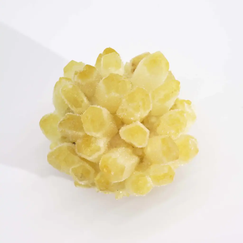 Natural Quartz Cluster – Yellow Ghost Quartz | www.artisangoods.co.uk 2