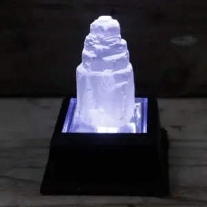 Natural Selenite Tower – 5 cm | www.artisangoods.co.uk 3