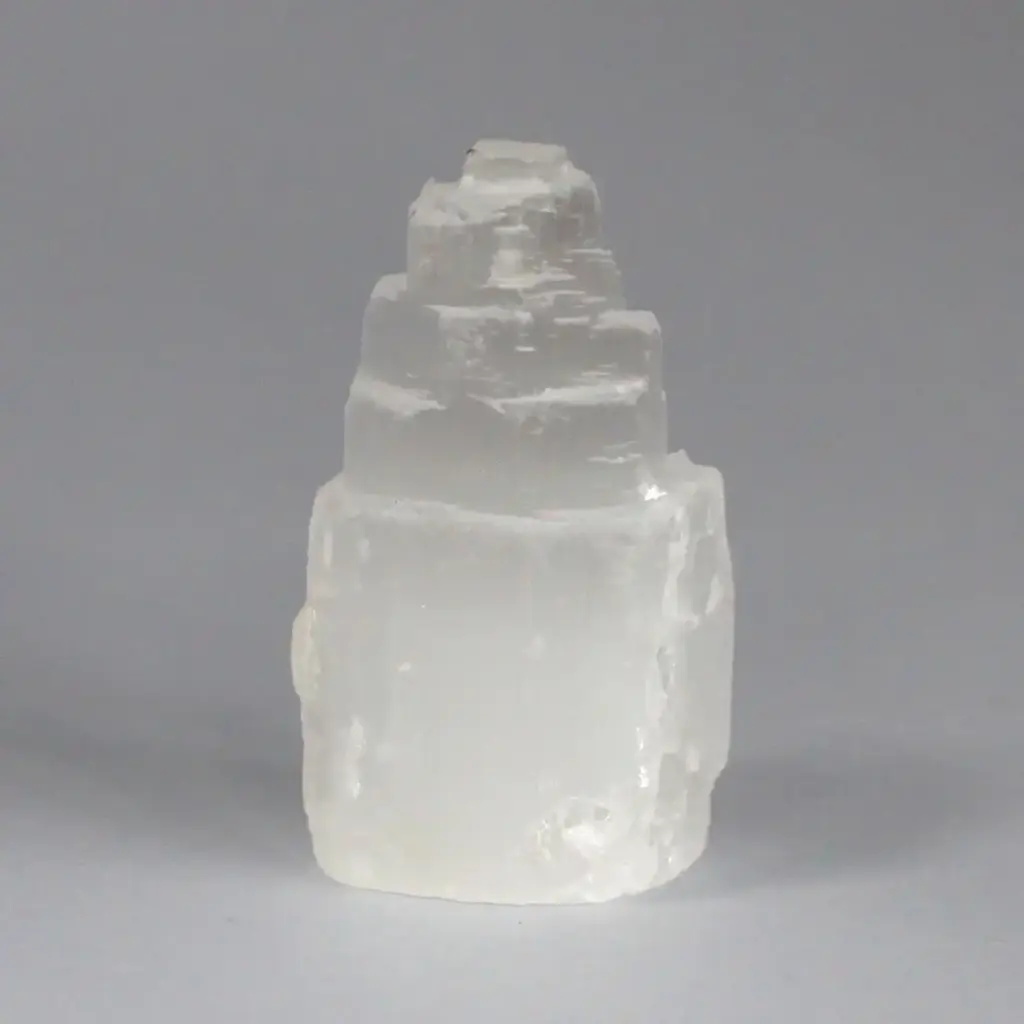 Natural Selenite Tower – 5 cm | www.artisangoods.co.uk 2
