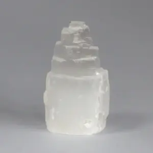 Natural Selenite Tower – 5 cm | www.artisangoods.co.uk 2
