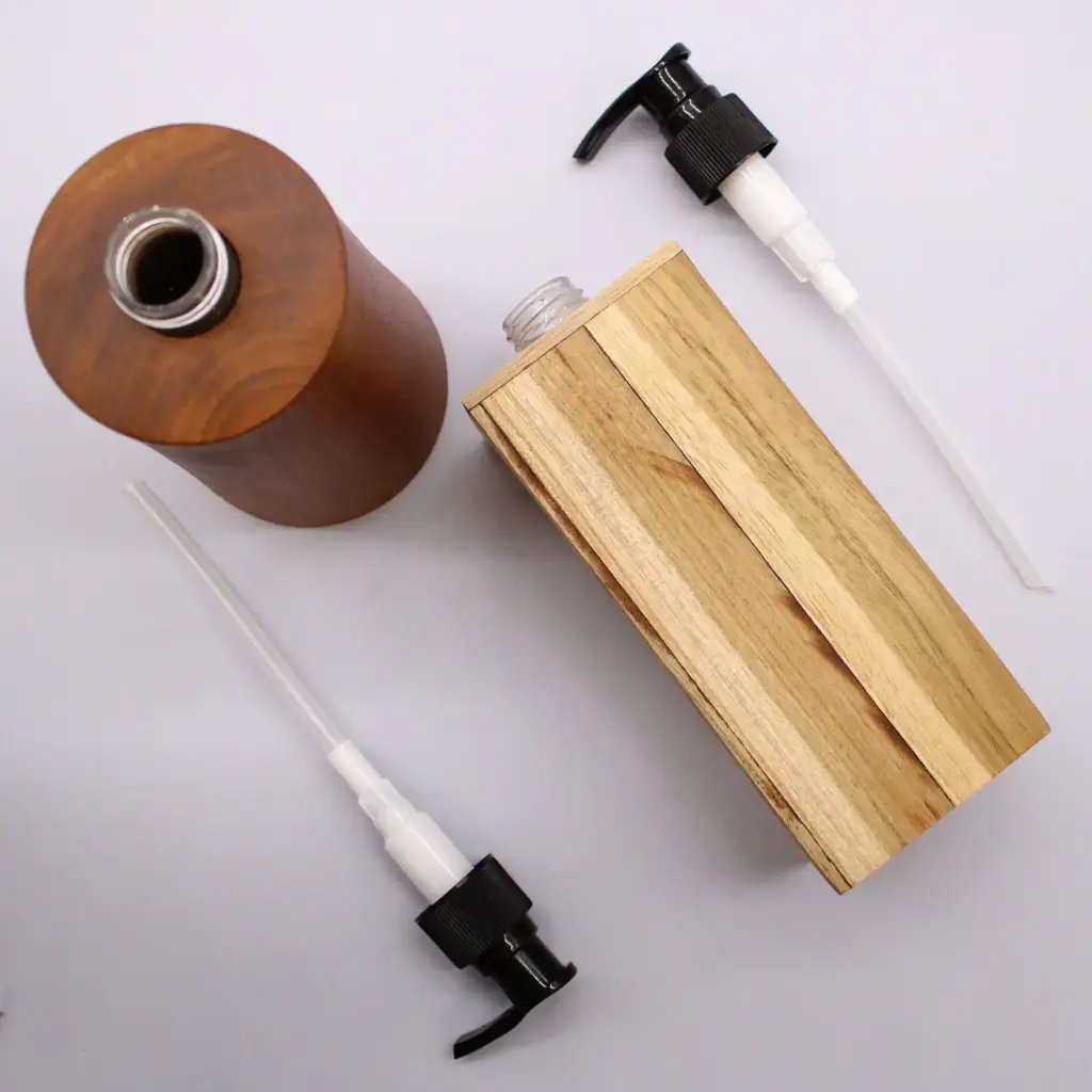 Natural Teakwood Soap Dispenser – Square | www.artisangoods.co.uk 10