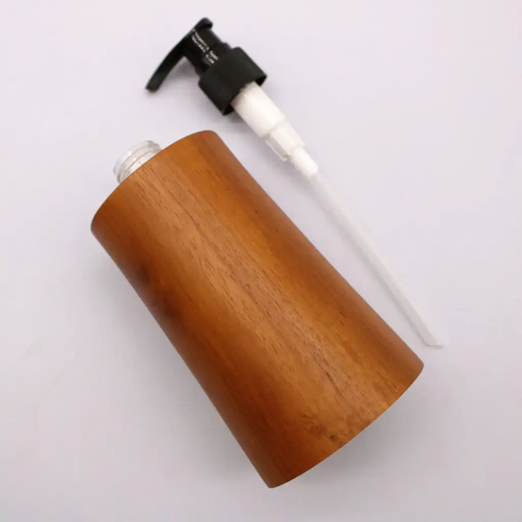 Natural Teakwood Soap Dispenser – Taper | www.artisangoods.co.uk 12