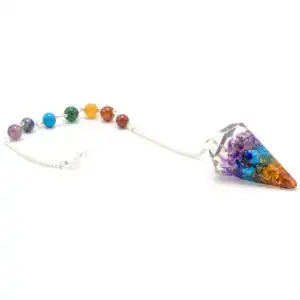 Orgonite Power Chakra Pendulum – Chakra | www.artisangoods.co.uk 1