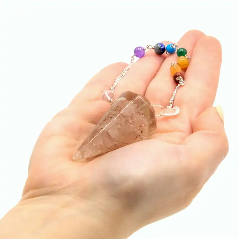 Orgonite Power Chakra Pendulum – Rose Quartz | www.artisangoods.co.uk 4 Orgonite Power Chakra Pendulum – Rose Quartz | www.artisangoods.co.uk 3