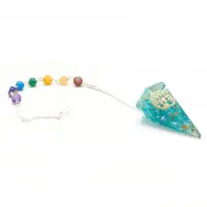Orgonite Power Chakra Pendulum – Tree of Life | www.artisangoods.co.uk 1