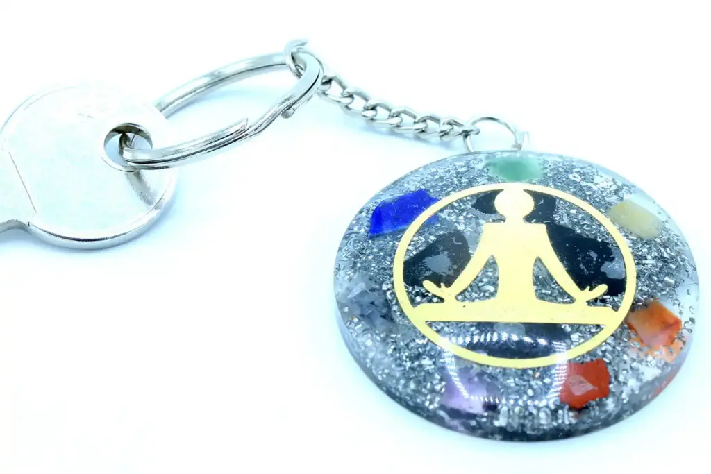 Orgonite Power Keyring – Buddha Seven Chakra | www.artisangoods.co.uk 5
