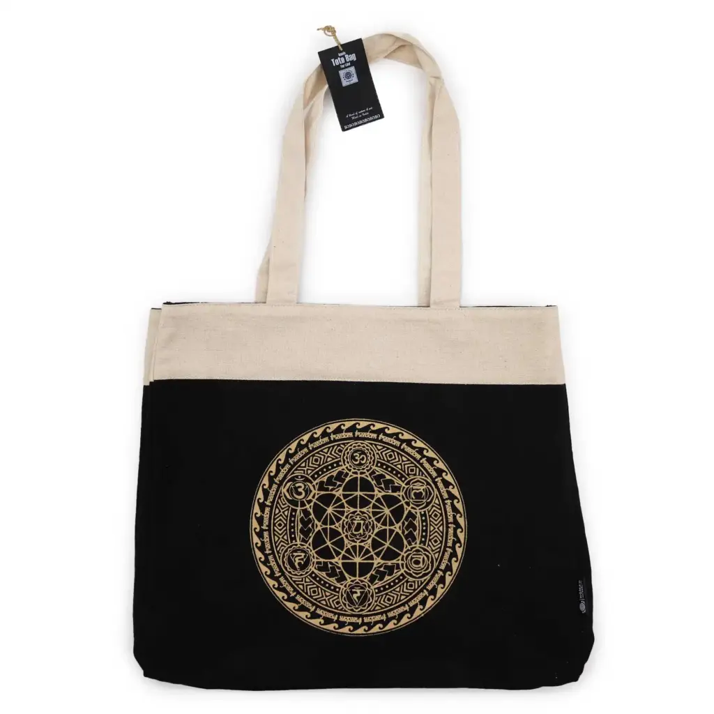 Oversized Tote Bag Chocolate Stonewash 14oz – Freedom Chakra | www.artisangoods.co.uk Oversized Tote Bag Chocolate Stonewash 14oz – Freedom Chakra | www.artisangoods.co.uk