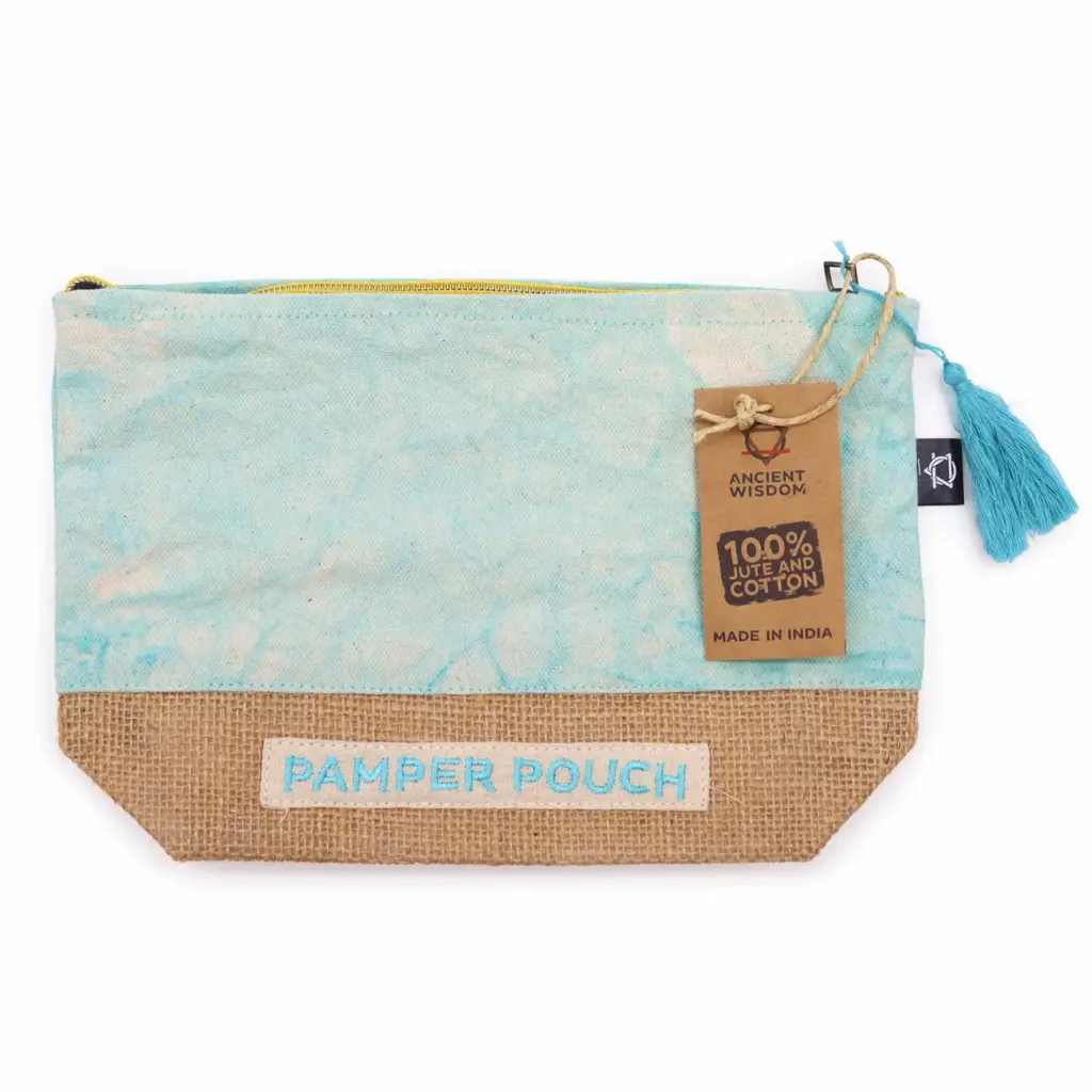 Pamper Pouch – Blues – Stonewash | www.artisangoods.co.uk