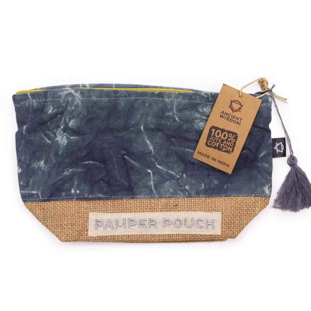 Pamper Pouch – Charcoal – Stonewash | www.artisangoods.co.uk