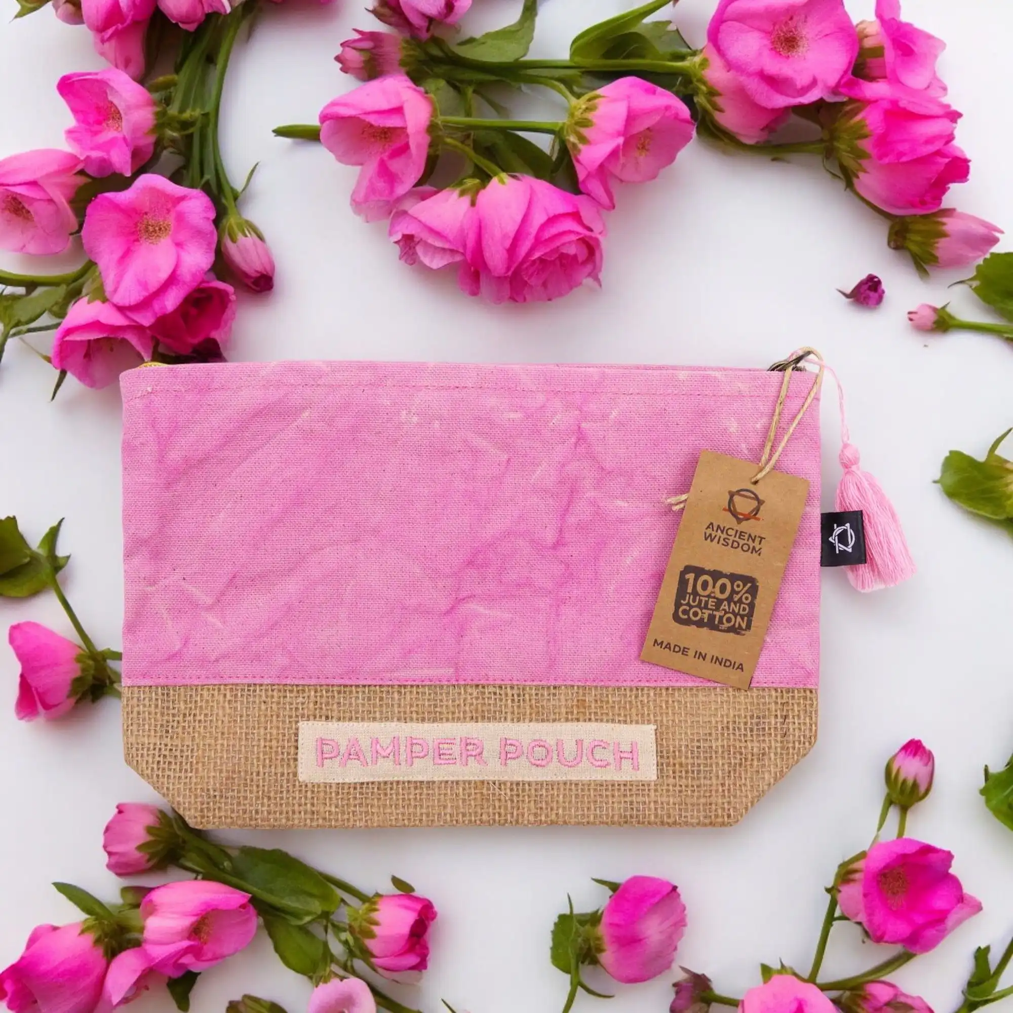 Pamper Pouch – Pink & Purple – Stonewash | www.artisangoods.co.uk 4 Pamper Pouch – Pink & Purple – Stonewash | www.artisangoods.co.uk 3