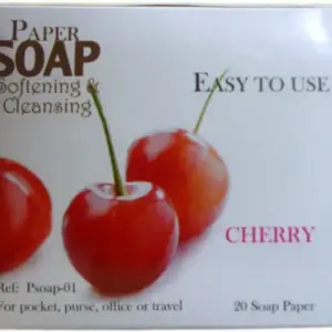 Paper Soaps – Cherry | www.artisangoods.co.uk 2