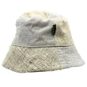 Patched Hemp & Cotton Boho Festival Hat – Natural | www.artisangoods.co.uk Patched Hemp & Cotton Boho Festival Hat – Natural | www.artisangoods.co.uk 1