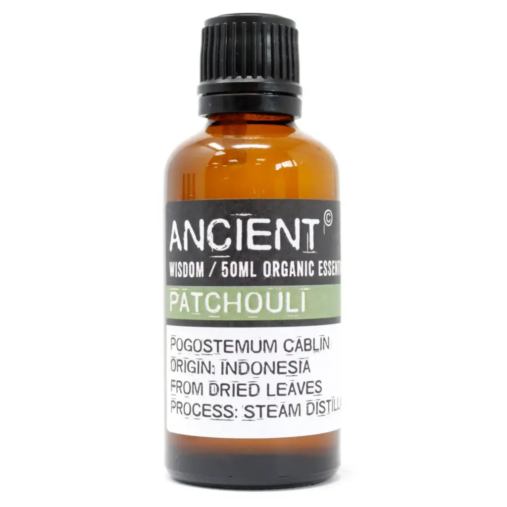 Patchouli Organic Essential Oil 50ml | www.artisangoods.co.uk