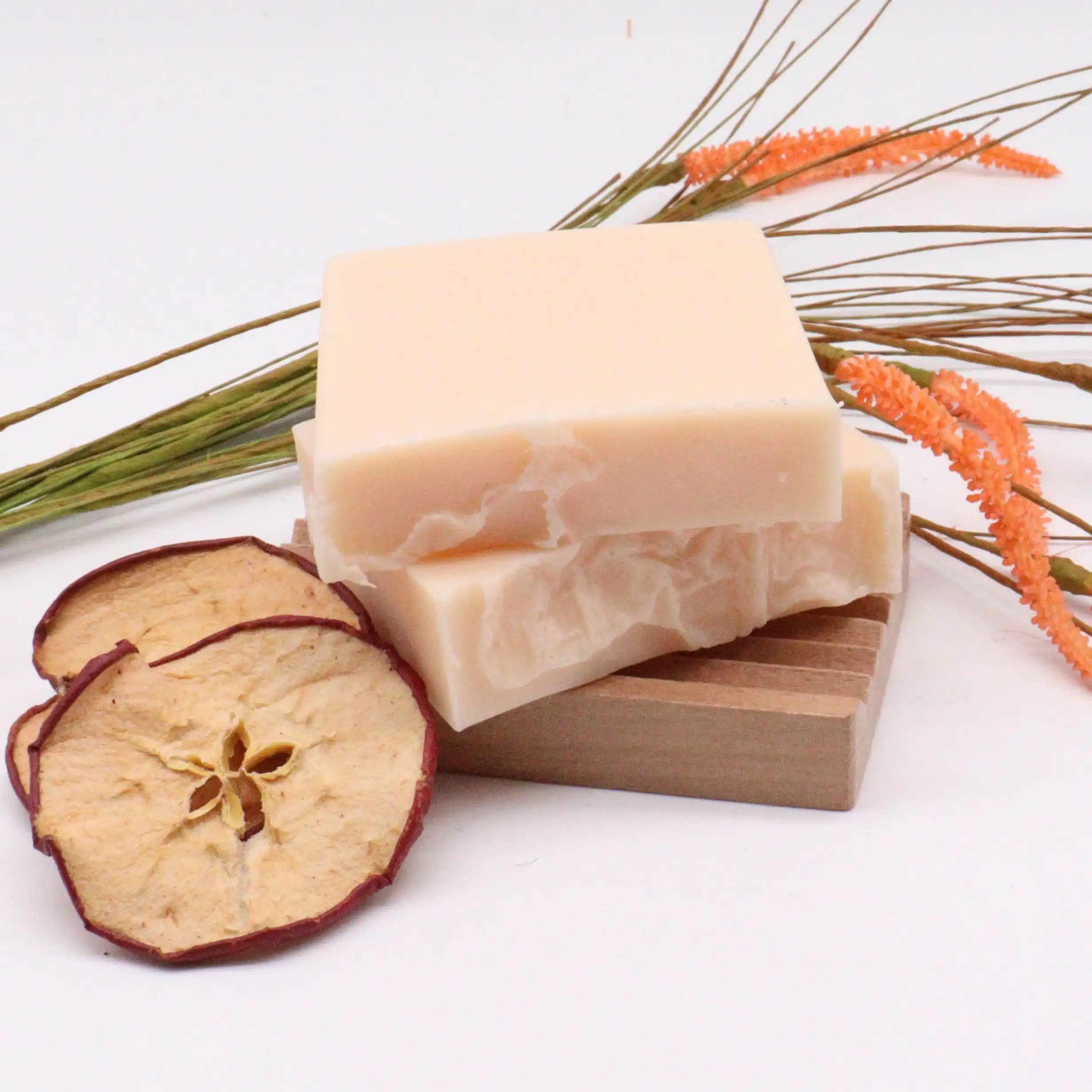 Peach Orchid Soap Loaf | www.artisangoods.co.uk 4 Peach Orchid Soap Loaf | www.artisangoods.co.uk 3