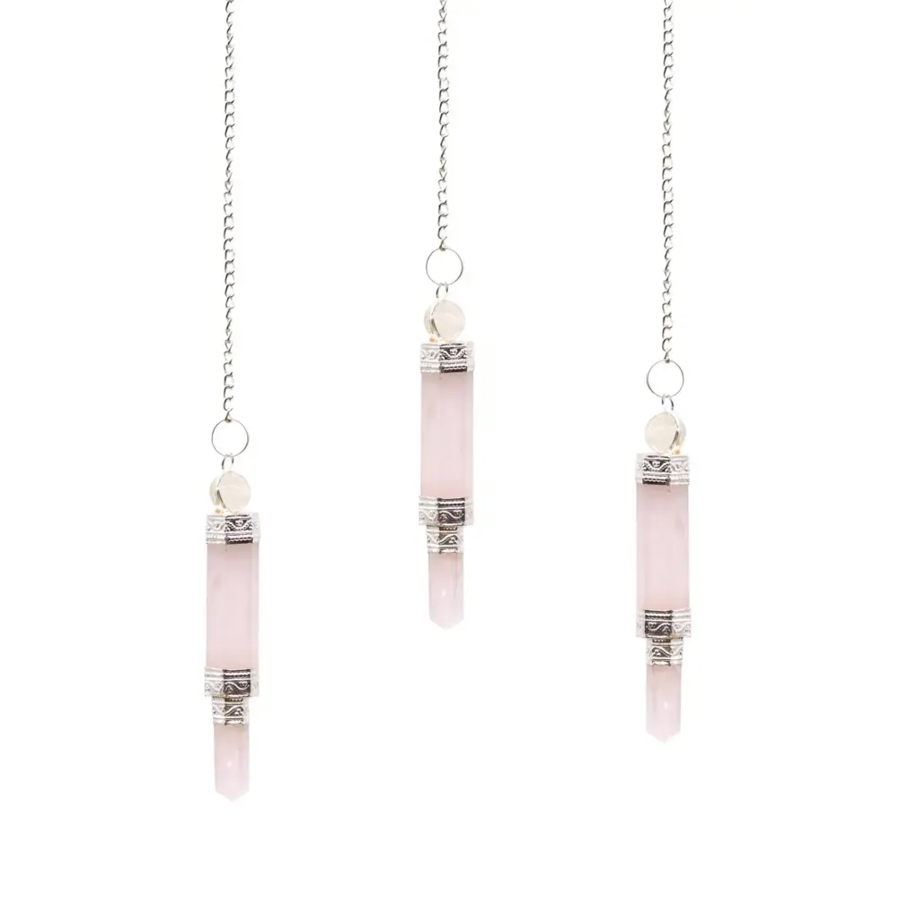 Pendulum – Rose Quartz | www.artisangoods.co.uk 2 Pendulum – Rose Quartz | www.artisangoods.co.uk 2
