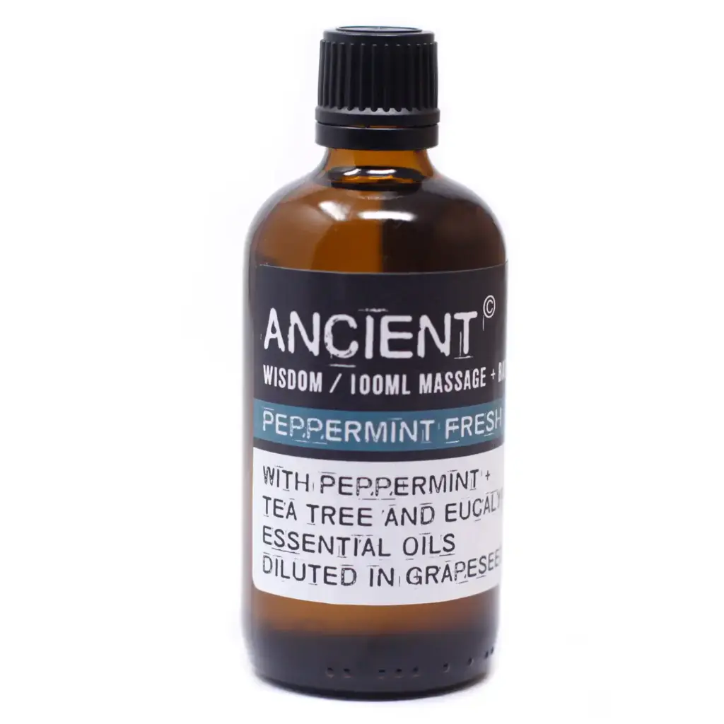 Peppermint Fresh Massage Oil – 100ml | www.artisangoods.co.uk 2