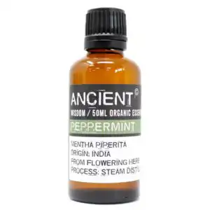 Peppermint Organic Essential Oil 50ml | www.artisangoods.co.uk Peppermint Organic Essential Oil 50ml | www.artisangoods.co.uk