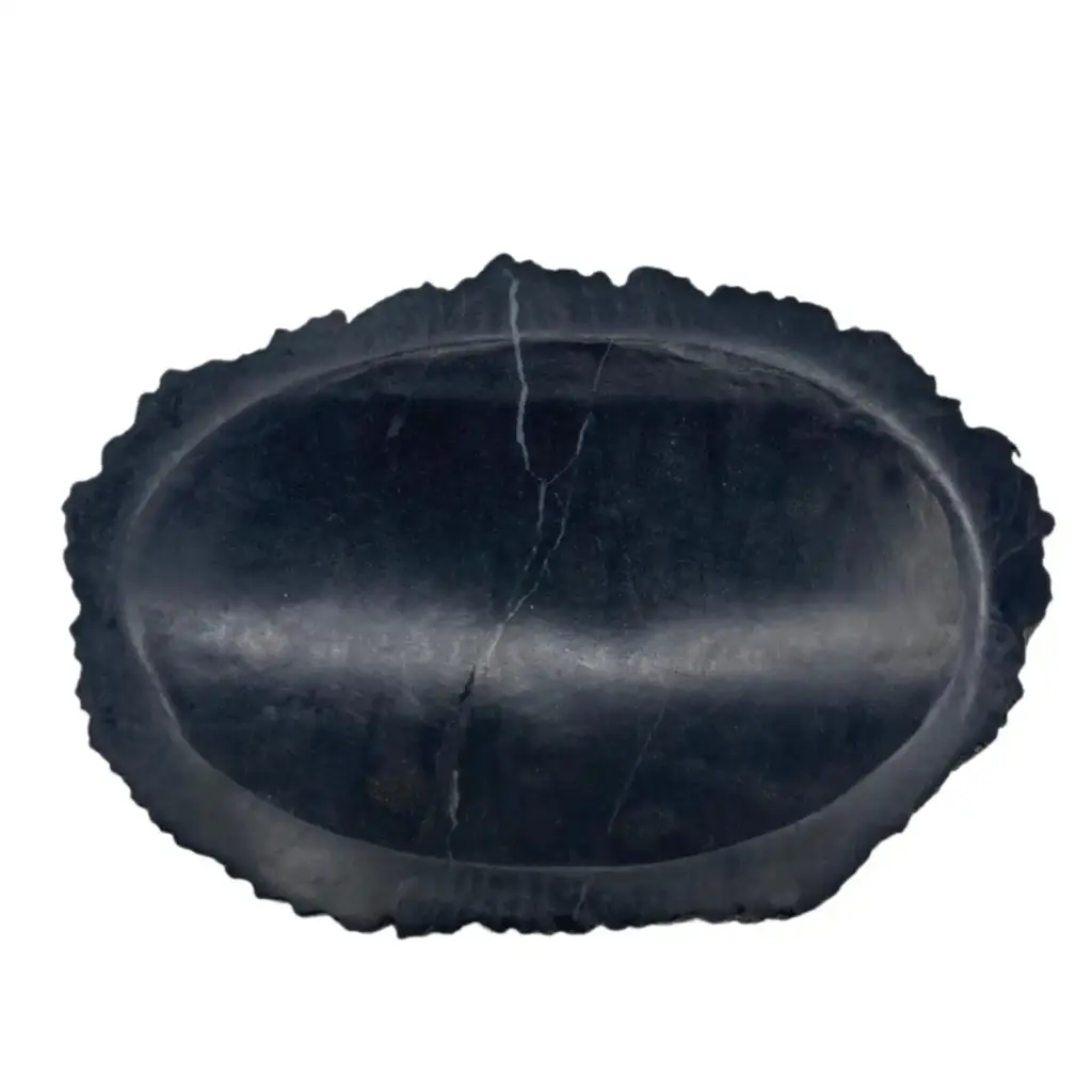 Petrified Wood Black Soap Dish | www.artisangoods.co.uk 2