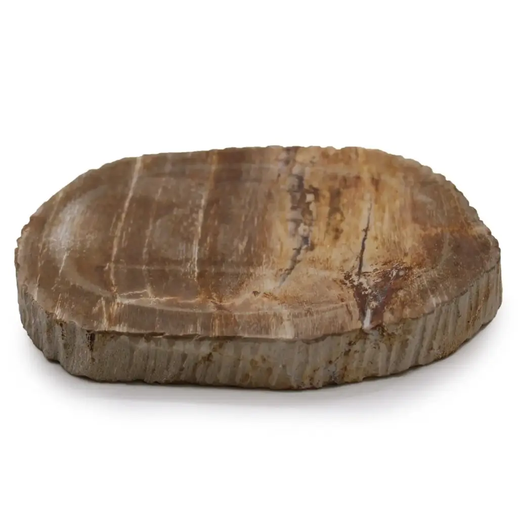 Petrified Wood Brown Soap Dish | www.artisangoods.co.uk