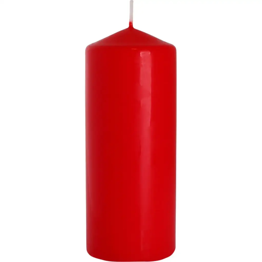 Pillar Candle 60x150mm – Red | www.artisangoods.co.uk