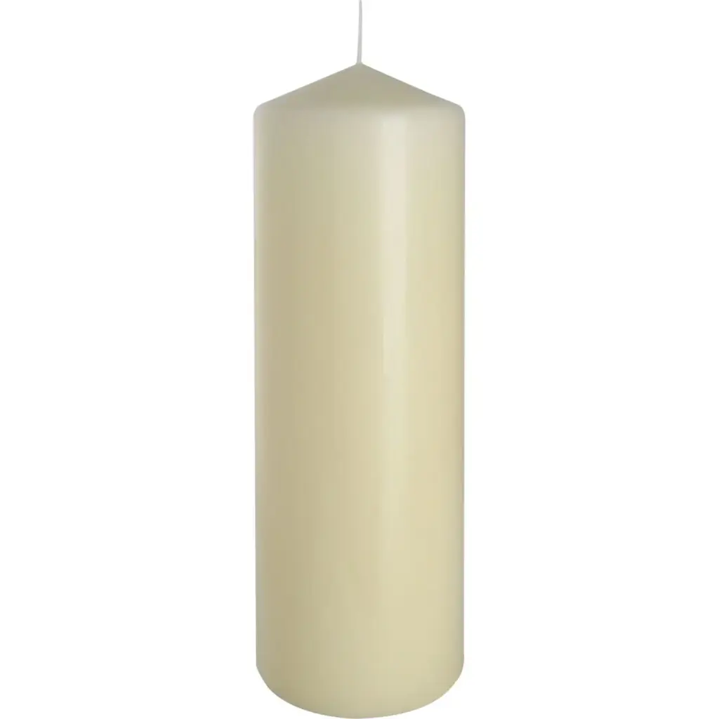 Pillar Candle 80x250mm – Ivory | www.artisangoods.co.uk