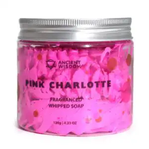 Pink Charlotte Whipped Cream Soap 120g | www.artisangoods.co.uk 1