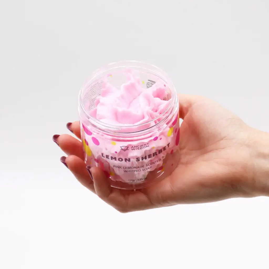 Pink Lemonade Whipped Soap 120g | www.artisangoods.co.uk 3