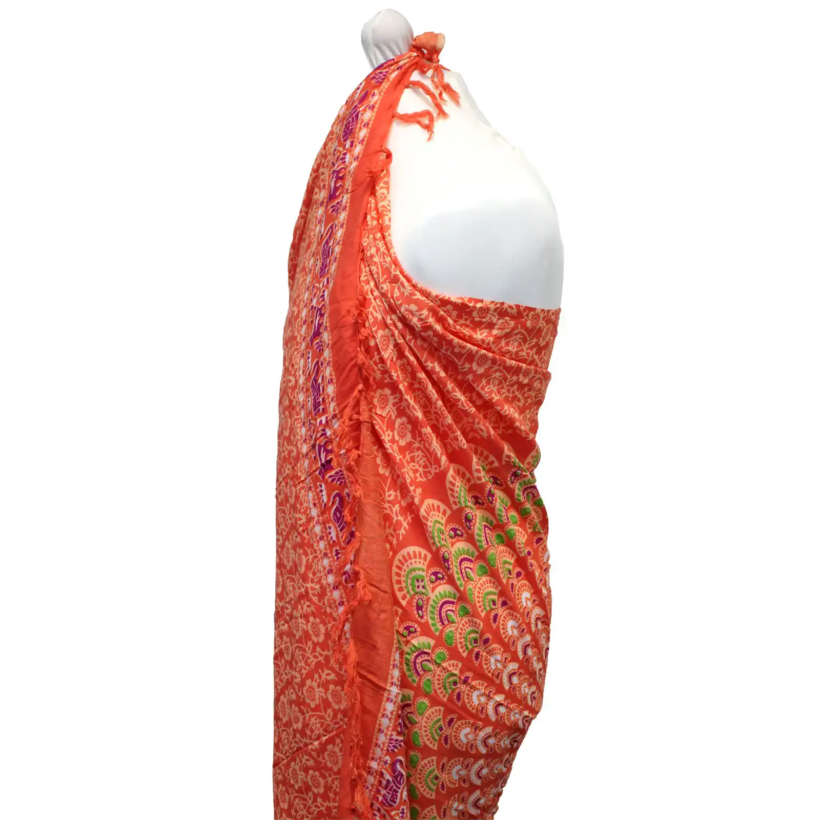 Pink Rose Mandala Sarongs | www.artisangoods.co.uk 3 Pink Rose Mandala Sarongs | www.artisangoods.co.uk 2