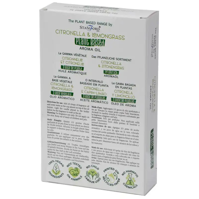 Plant Based Aroma Oil – Citronella Lemon Grass | www.artisangoods.co.uk 4 Plant Based Aroma Oil – Citronella Lemon Grass | www.artisangoods.co.uk 3