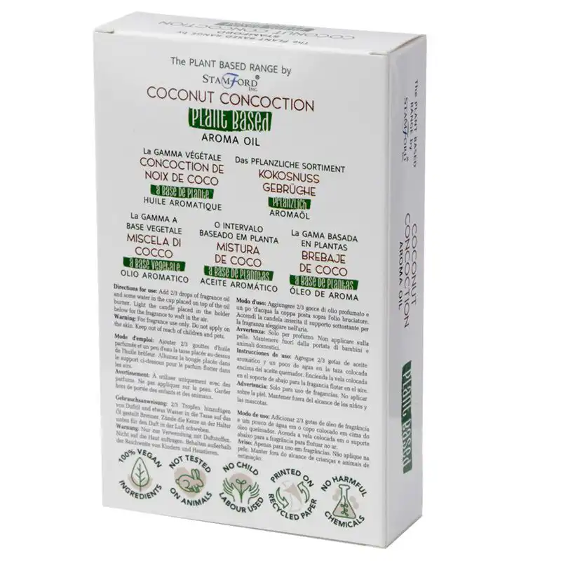 Plant Based Aroma Oil – Coconut Concoction | www.artisangoods.co.uk 4 Plant Based Aroma Oil – Coconut Concoction | www.artisangoods.co.uk 3