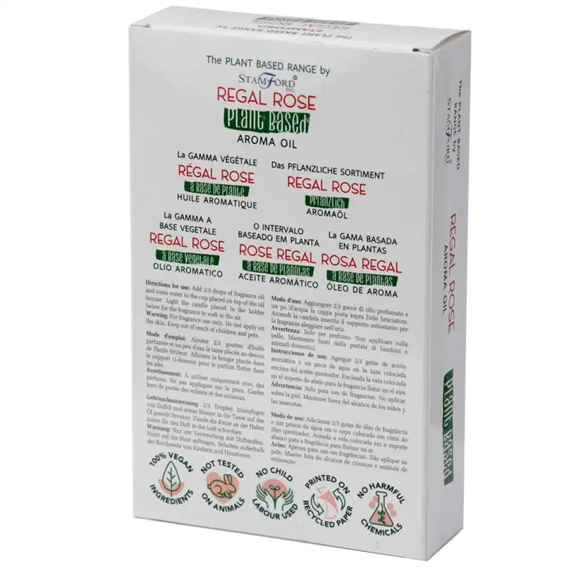 Plant Based Aroma Oil – Regal Rose | www.artisangoods.co.uk 4 Plant Based Aroma Oil – Regal Rose | www.artisangoods.co.uk 3