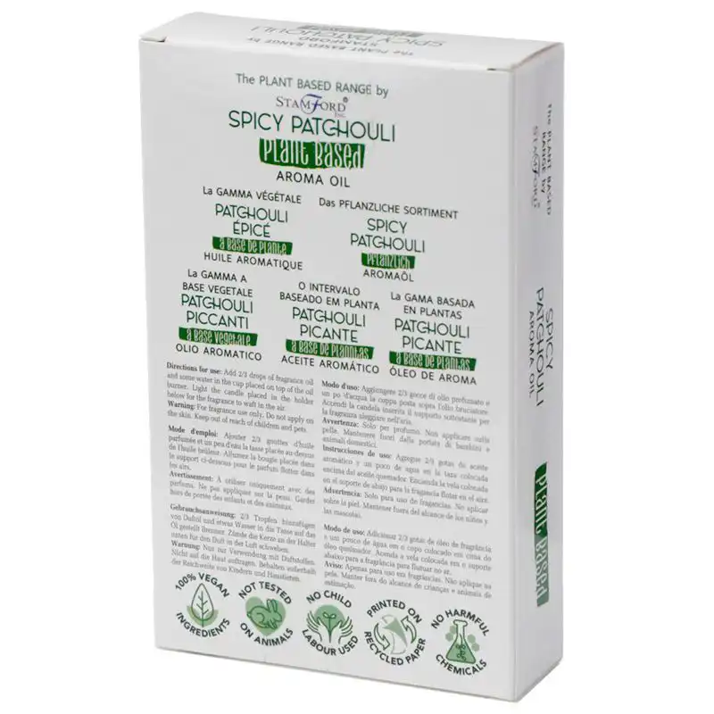 Plant Based Aroma Oil – Spicy Patchouli | www.artisangoods.co.uk 4 Plant Based Aroma Oil – Spicy Patchouli | www.artisangoods.co.uk 3
