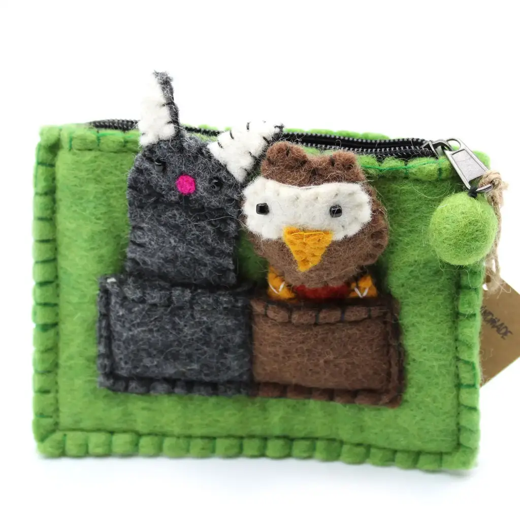 Pouch with Finger Puppets – Owl & Pussycat | www.artisangoods.co.uk 5