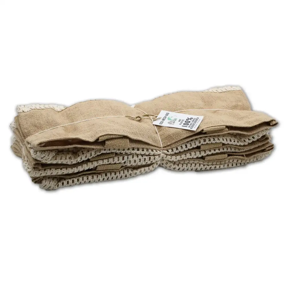 Pure Soft Jute and Cotton Mesh Bag – Natural | www.artisangoods.co.uk 5 Pure Soft Jute and Cotton Mesh Bag – Natural | www.artisangoods.co.uk 5
