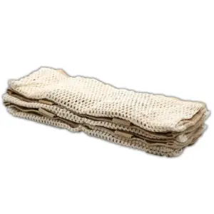 Pure Soft Jute and Cotton Mesh Bag – Natural | www.artisangoods.co.uk 2