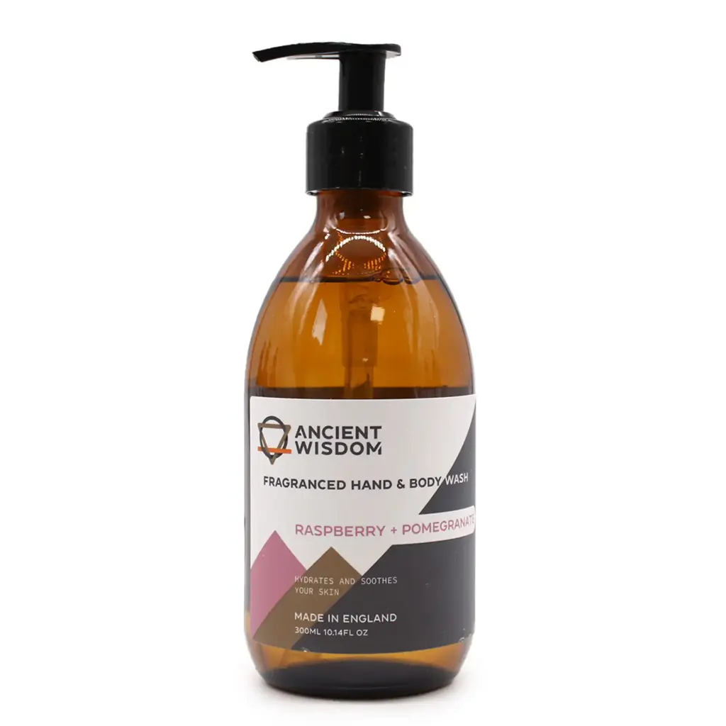 Raspberry & Pomegranate Hand & Body Wash  300ml | www.artisangoods.co.uk