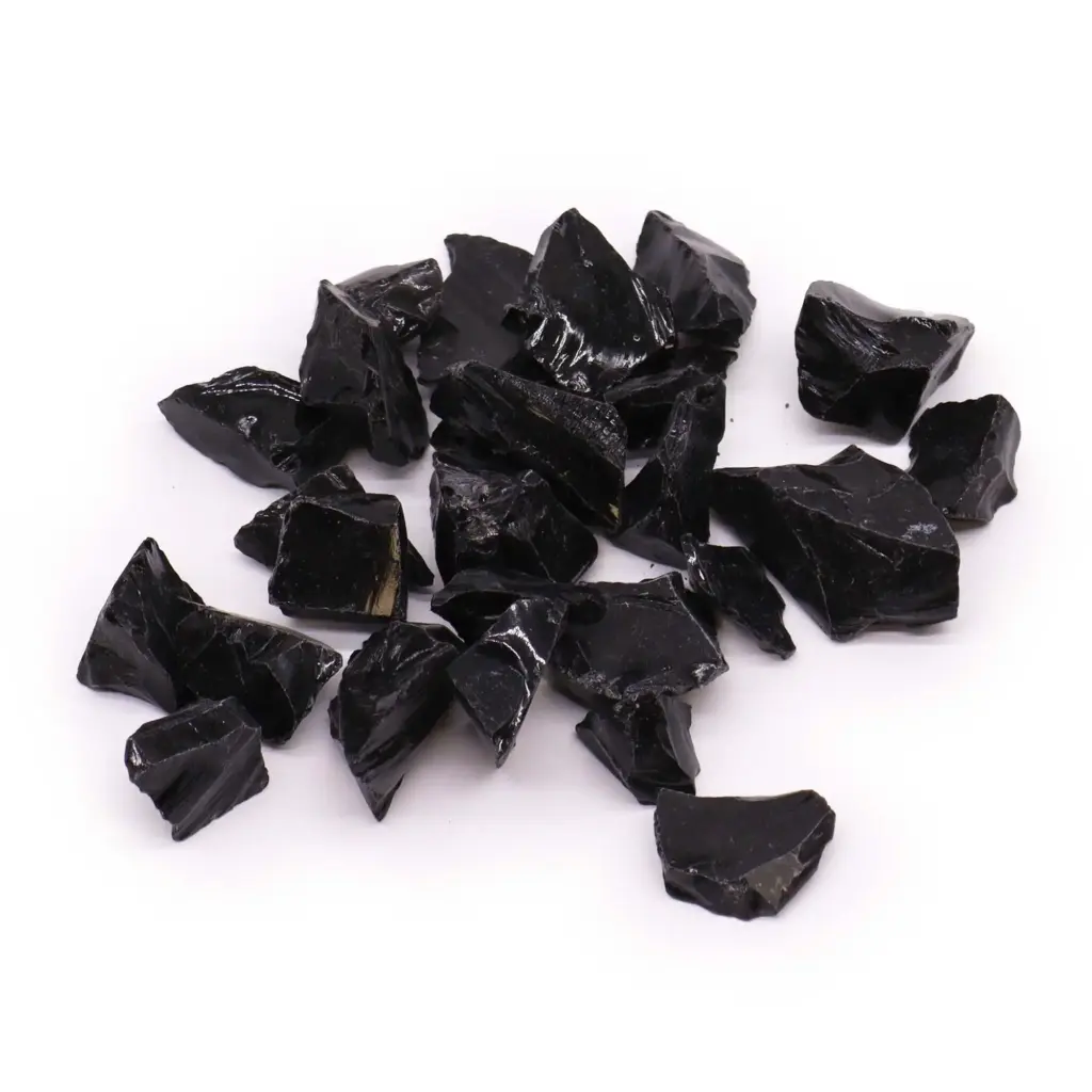 Raw Crystals (500gm) – Black Agate | www.artisangoods.co.uk