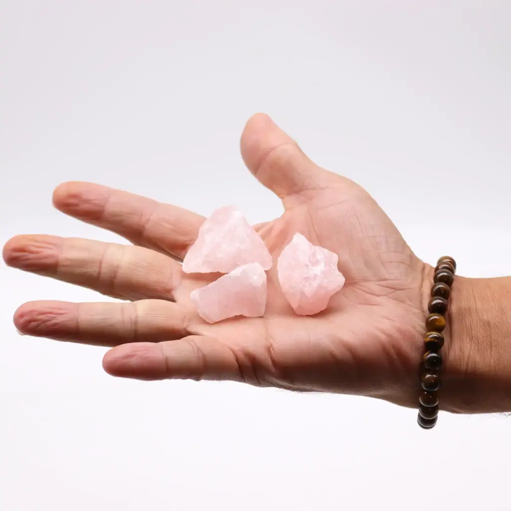 Raw Crystals (500gm) – Rose Quartz | www.artisangoods.co.uk 3 Raw Crystals (500gm) – Rose Quartz | www.artisangoods.co.uk 3