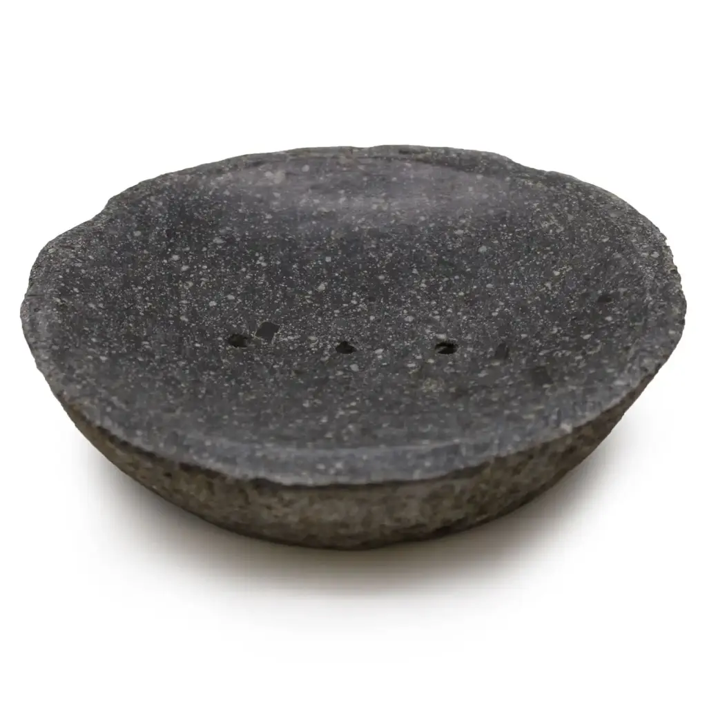 Riverstone Natural Soap Dish | www.artisangoods.co.uk