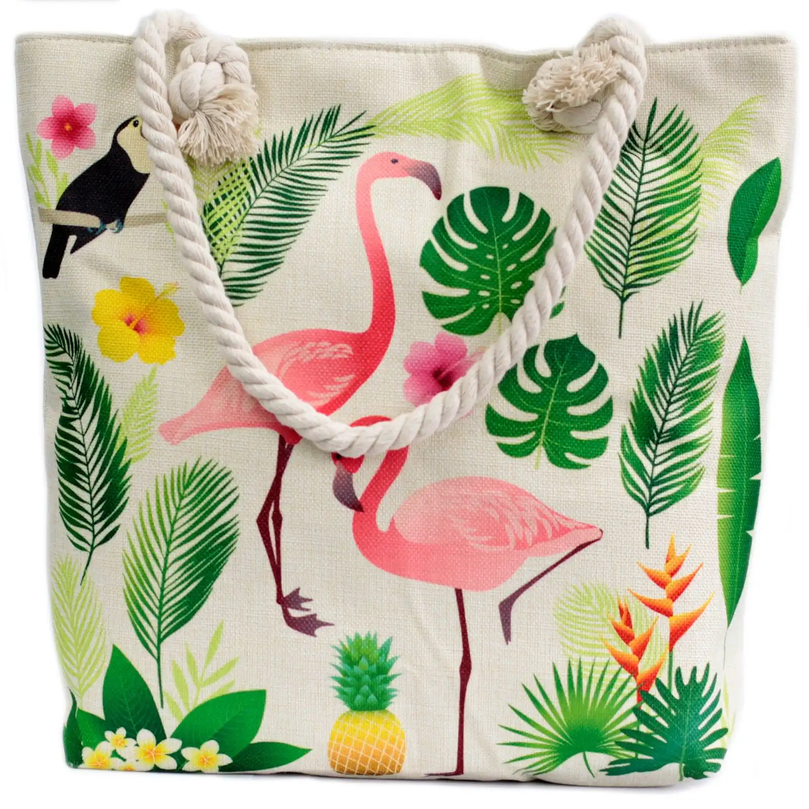 Rope Handle Bag – Flamingo & More | www.artisangoods.co.uk 8 Rope Handle Bag – Flamingo & More | www.artisangoods.co.uk 7