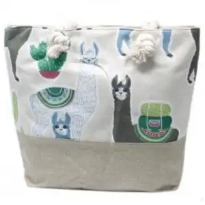 Rope Handle Bag – Llamas | www.artisangoods.co.uk Rope Handle Bag – Llamas | www.artisangoods.co.uk 1