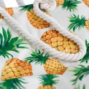Rope Handle Bag – Pineapples | www.artisangoods.co.uk 2
