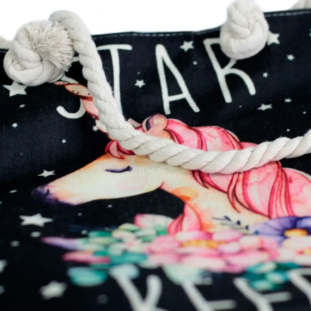 Rope Handle Bag – Star Keeper Unicorn | www.artisangoods.co.uk 2 Rope Handle Bag – Star Keeper Unicorn | www.artisangoods.co.uk 2