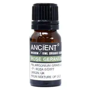 Rose Geranium Organic Essential Oil 10ml | www.artisangoods.co.uk Rose Geranium Organic Essential Oil 10ml | www.artisangoods.co.uk 1