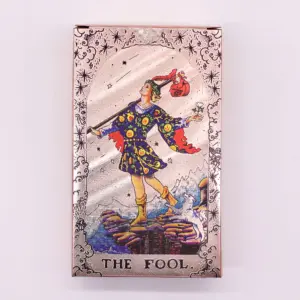 Rose Gold Foil Tarot Card Set – Moon Phase – with booklet | www.artisangoods.co.uk 3