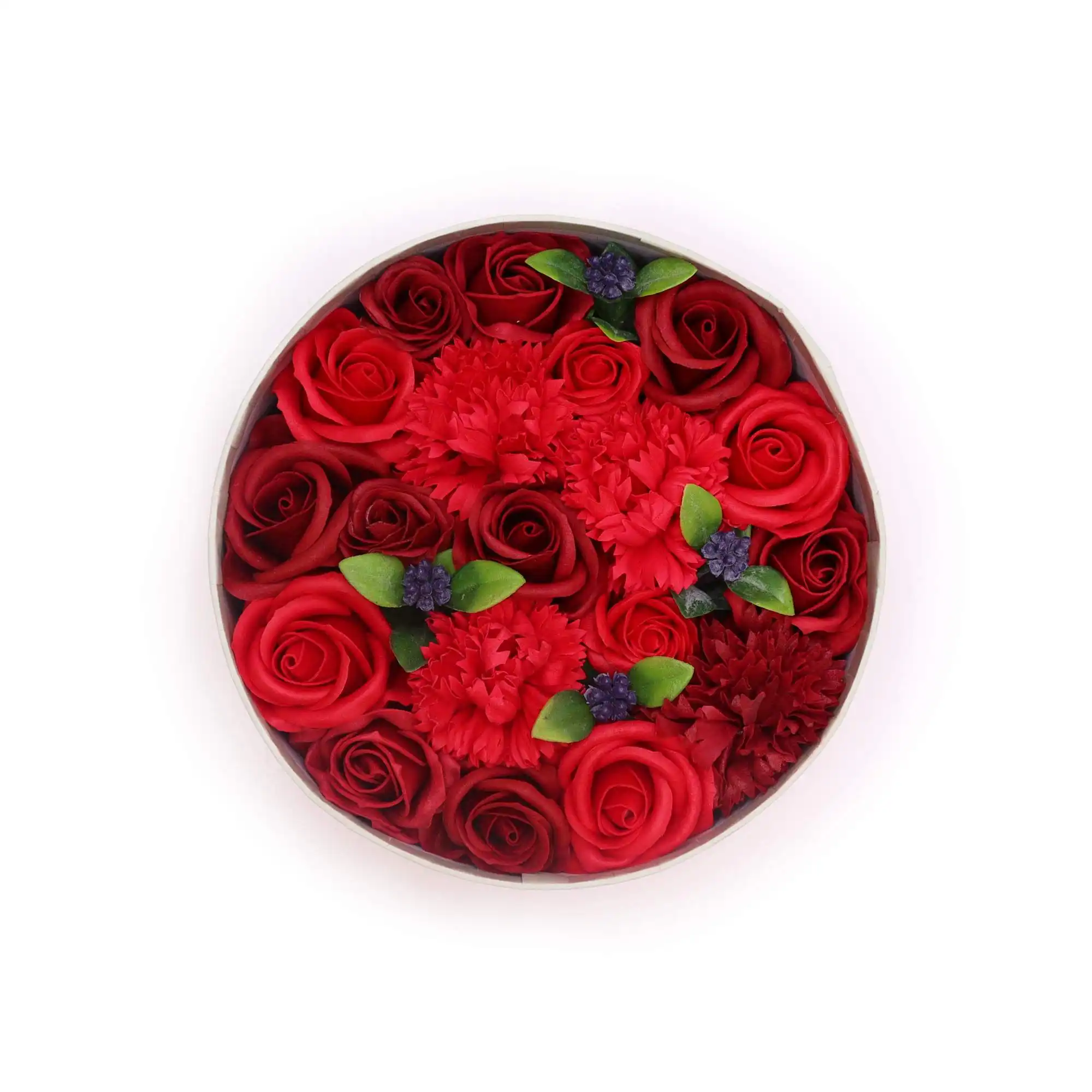 Round Box – Classic Red Roses | www.artisangoods.co.uk 2 Round Box – Classic Red Roses | www.artisangoods.co.uk 1